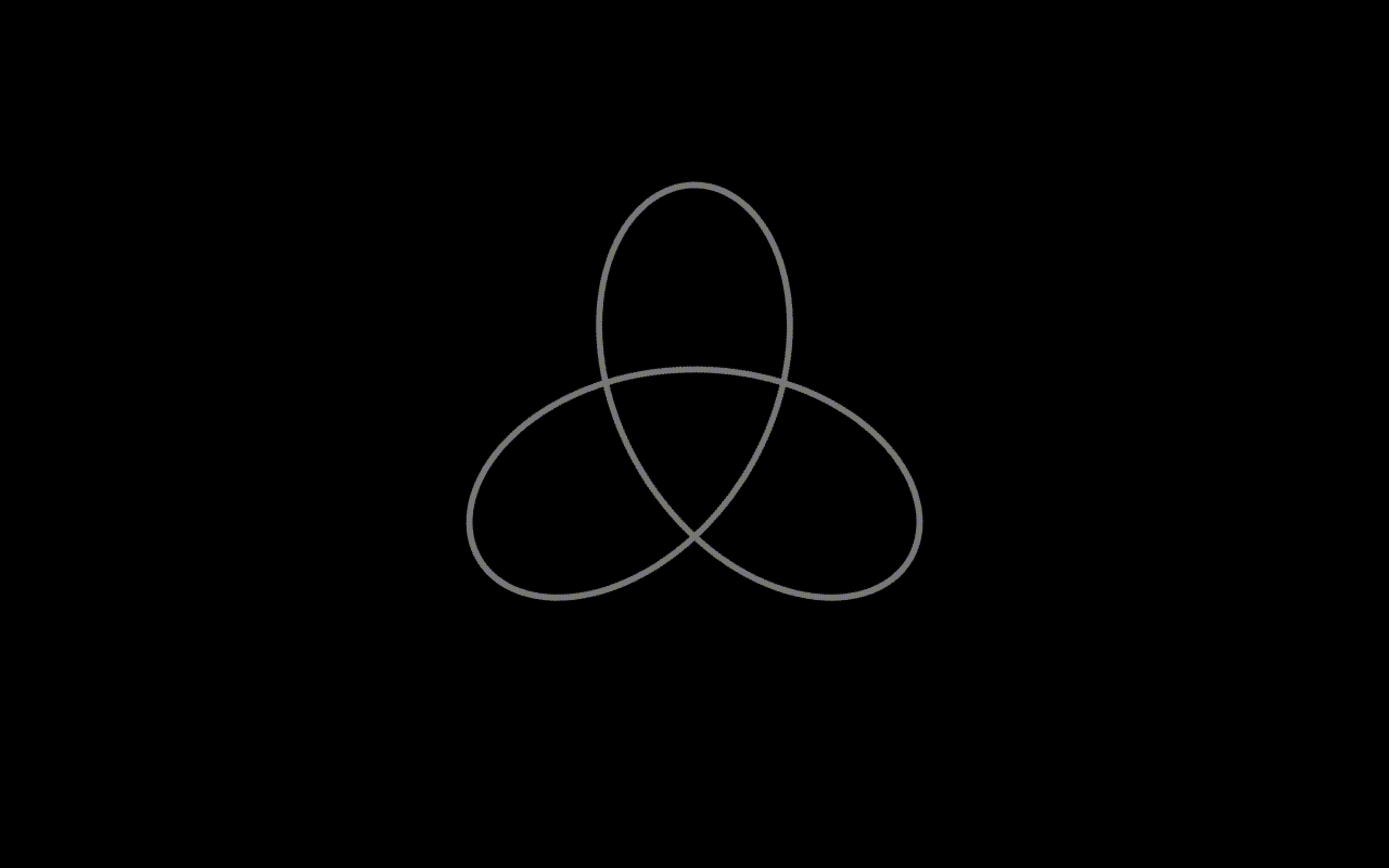 Stereokinetic trefoil in VR